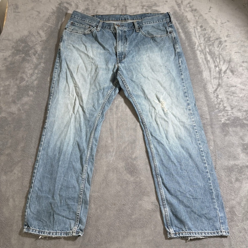 Levis 559 Jeans Mens 38x30 Blue Relaxed Straight Denim Medium Wash 5 Pocket